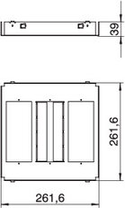 OBO 7407704 Modulární nosič MT250-3 3BSRKS