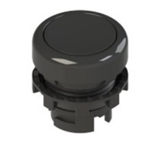 Tlačítko, 20 mm (R), černé, bez symbolu, plast. kroužek PIZZATO E21PU2R1210