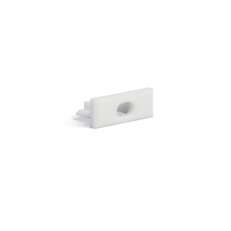 Záslepka s otvorem KLUŚ MICRO-PLUS-OTW pro AL profil, šedá /24393/ C24392C02TW