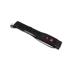 Zásuvková lišta s ochranou proti přepětí a přetížení, 6x FK TECHNICS 4814023-01