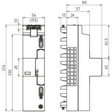 Kombinovaný svodič Typ1+2 DEHNshield ZP Basic 2 LSG pro TT a TN-S-Systémy 909731