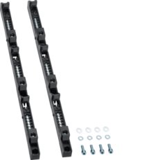 Držák přípojnic 40-100x10 mm, 3pól. rozteč 185 mm, 2 ks HAGER UZ83S3
