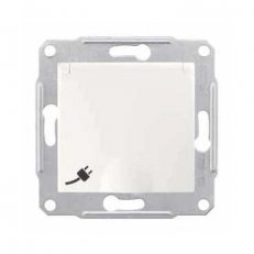 Sedna Zásuvka 2P+PE IP44 s clonkami, Cream SCHNEIDER SDN2800323