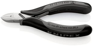 Boční štípací kleště pro elektroniku ESD 115 mm KNIPEX 77 12 115 ESDSB