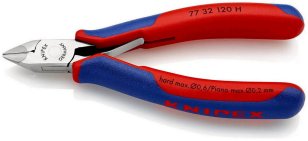 Elektronické boční štípací kleště s karbidovým břitem 120 mm KNIPEX 77 32 120 H