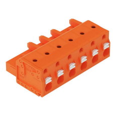 Pružinová svorka CAGE CLAMP oranžová 2,5mm2 6pól. oranžová WAGO 2231-706/026-000