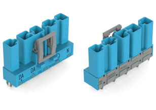 Konektor na desky plošných spojů rovné provedení 5pól. modrá WAGO 770-3115