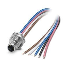 SACC-DSI-M12MSL-4FE-M16XL/1,0 Přístrojový konektor zezadu stěny 1163064
