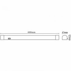 LED Koupelnové osvětlení zrcadla LED/15W