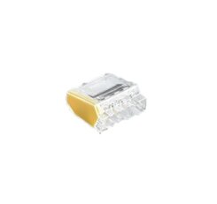 Transparentní bezšroubová svorka 4x1-2,5mm2 SEZ-CZ SEZ425T