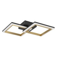 Stropní svítidlo CALLIERA LED 525X310 SCHWAR/bílá 4000K 18,4W IP20 EGLO 901225