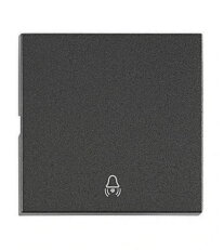 Kryt spínačů a ovladačů, symbol zvonek, antracit SCHRACK EV112203--