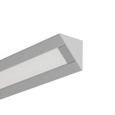 Záslepka KLUŚ PAC-ALU pro LED hliníkové profily šedá, C20107C02