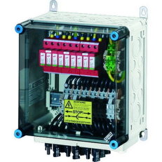 Připojovací skříň FV 6x string, 3x vstup střídače HENSEL MI PV 1263