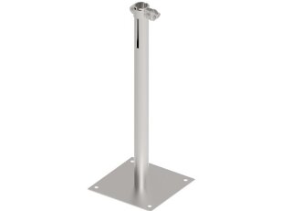 Kovový podstavec jímací tyče průměr 40mm, 250x150x50mm, Inox GROMTOR 511113