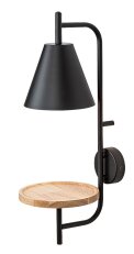Azome černá +buk E27 1x MAX 15W IP20 lm