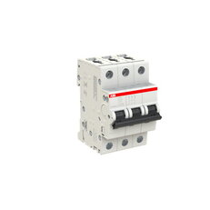 S203-Z1 3 fázový jistič 1 A char. Z 6kA ABB 2CDS253001R0218