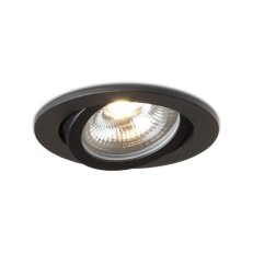 JADE DIMM TO WARM zápustná černá 230V LED 6W 60° 3000 - 2000K RENDL R14237