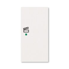 ABB Levit M Kryt 2násobný pravý symbol scény perleťová 6220H-A02203 68