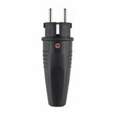 Vidlice gumová Expert 3x2,5mm2, rychlouzávěr, černá IP44 (1129190) ABL 100000043
