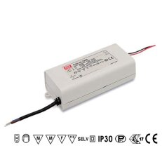 Napájecí zdroj pro LED 40W 350mA IP42 MEAN WELL PCD-40-350B