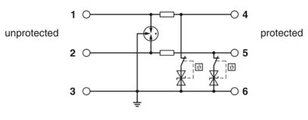 Svodič přepětí TTC-6P-2X1-12DC-PT-I PHOENIX CONTACT 2908202