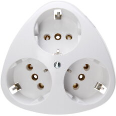 100502000 Triple earthed socket outlet