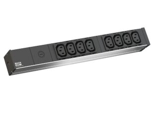 Bachman 333.408 19'' 1U 8xIEC 1xfuse 10A power 2,0m CEE7/7