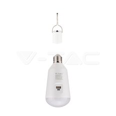 LED Bulb 7W Emergency function & Solar Panel 3 in 1 VT-2417, V-TAC SKU2857