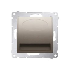 LED osvětlení (přístroj) 230V,1.1 W, 3100 K zlatá matná, metalizované DOS.01/44