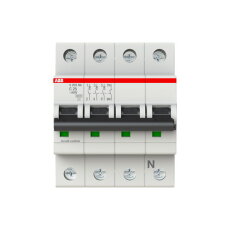 ABB S203-C25NA jistič 3F odpojení N vodiče (3+NA) 25 A char. C 6kA