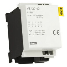 Instalační stykač 4x20A VS420-31 24V AC ELKO EP 8595188129442
