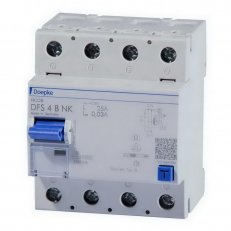 Proudový chránič DFS4 025-4/0,03-B NK 4P, 25 A, 0.03 A DOEPKE 09124995