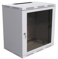 Nástěnný skládaný rozvaděč LC-15 12U 400mm RAL 7035, nedělený SOLARIX 86000044