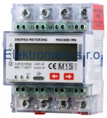 Elektroměr PRO380-Mod 0,25 - 100A ModBus MID E374