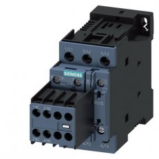 výkonový stykač, AC-3 9A,4 kW/400 V 2NO+2NC, DC 24 V 3pól SIEMENS 3RT2023-1BB44