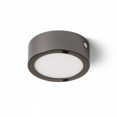 HUE R 9 stropní černý chrom 230V LED 6W 3000K RENDL R12791