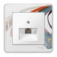 Merten Centrální deska pro Mechanismus 1xRJ45 System M Polar SCHNEIDER MTN296219