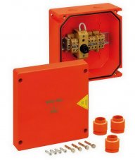Spojovací skříň WKE 400 7 x 10mm2 1D0 oranžová IP66 E30 SPELSBERG 86235501