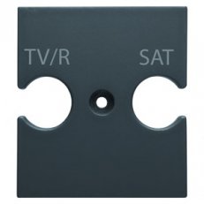 CHORUS Centrální díl TV+FM+SAT, černá GEWISS GW12387