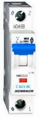 Instalační jistič DC 10 kA, C 16A, 1P SCHRACK BM015116--