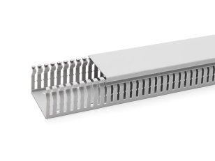 OBO BEDIN 75125 sgr Propojovací kanál BE-DIN 75x125x2000 kamenná šeď