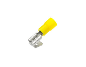 Izolovaný konektor Cu 4-6/6,3x0,8 mm, žlutý (100 ks) CIMCO 180284