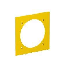 OBO VH-P3 Krycí deska, 1x CEE, 95x95mm, řepkově žlutá Polyamid, PA