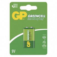 GP zinková baterie GREENCELL 9V (6F22)/1012511000/ B1251