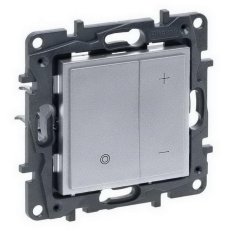 NILOÉ STEP STMÍVAČ TLAČÍTKO 400W HLINÍK  LEGRAND 863353