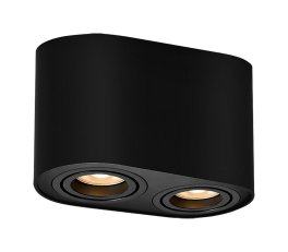 Kobald GU10 2xMAX 42W IP20 matná černá RABALUX 2051