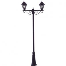 Sloupové svítidlo Prometheus sloup velký 2 černá 2x60W IP23 E27 916322/07