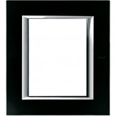 Legrand HA4826VNN BTAX RÁMEČEK 3+3 SKLO ČERNÉ