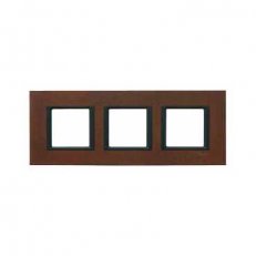 Schneider MGU68.006.7A3 Krycí rámeček Class trojnásobný, Corten Steel Oxyde